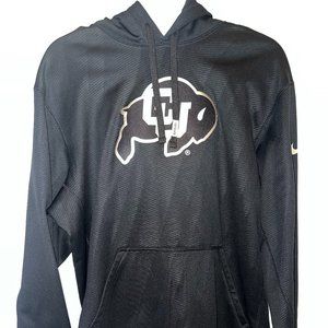 CU Boulder Nike Pullover Athletic Hoodie - Mens Medium